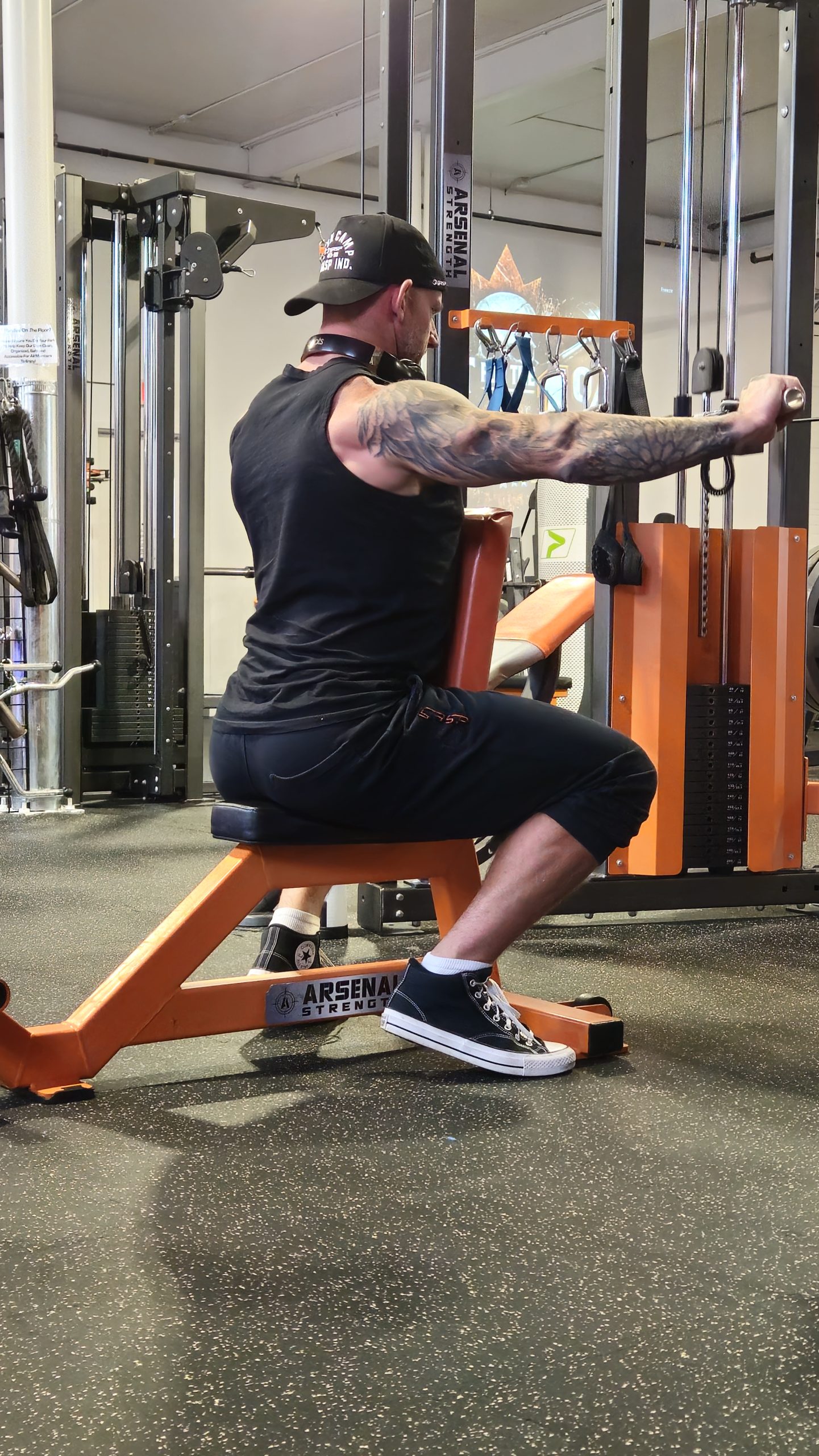 Victor Vandresar training at Brickhouse Gym