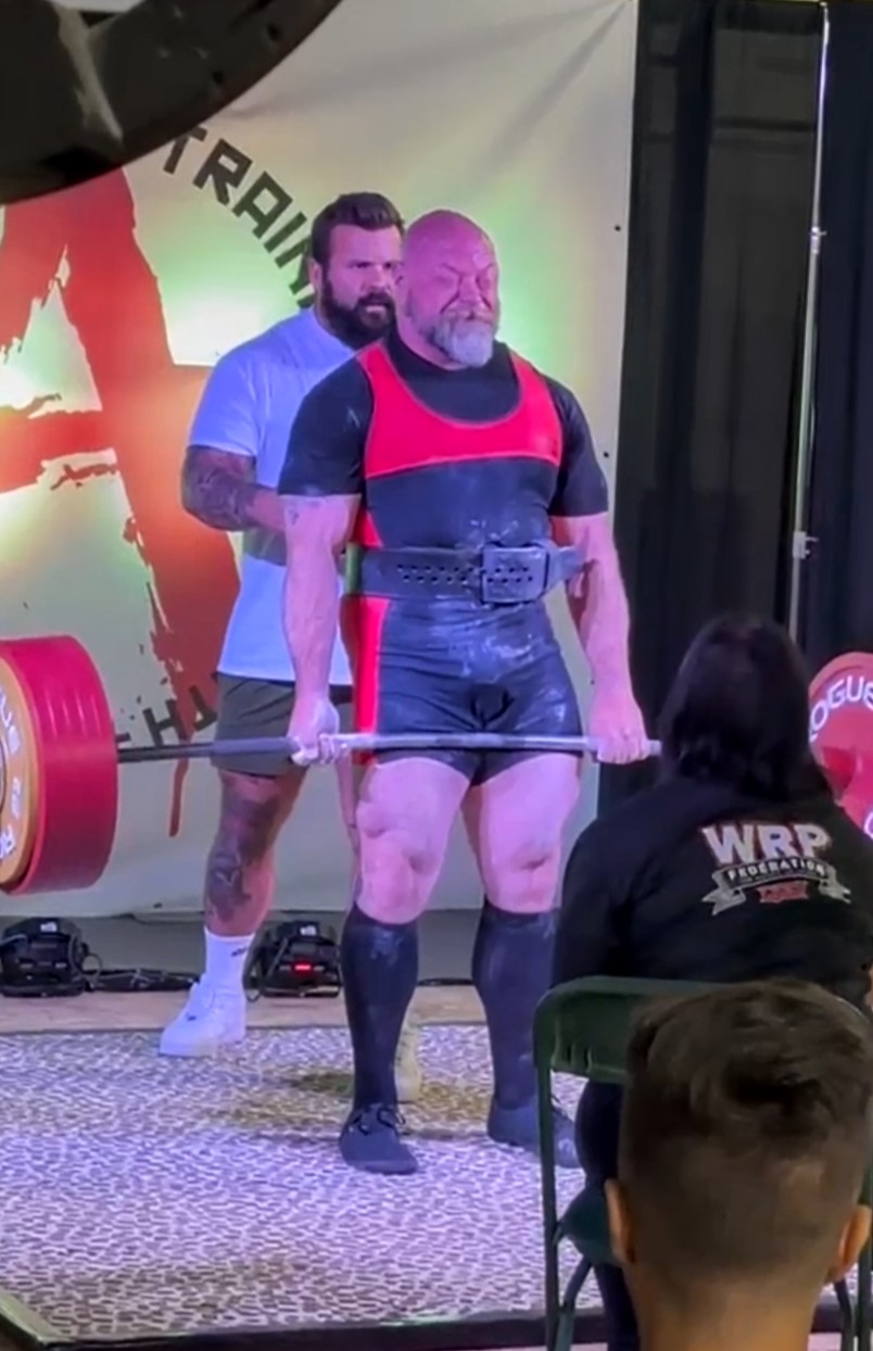 Dana Molander training at Brickhouse Gym in Regina