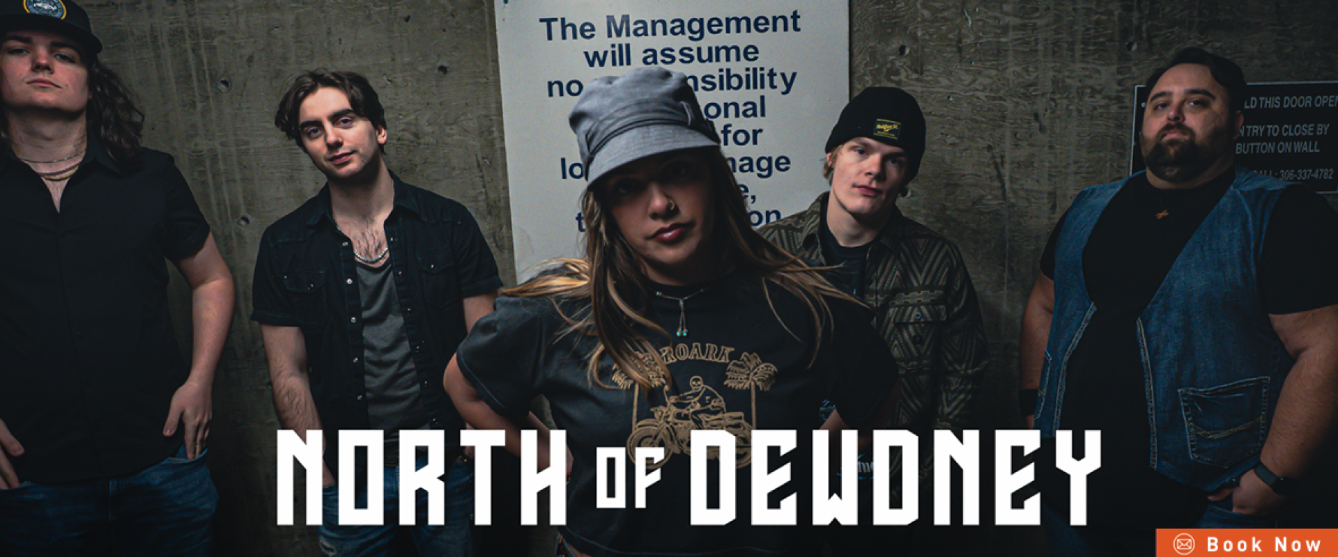 Regina Rock Band North of Dewdney Trains at Brickhouse Gym